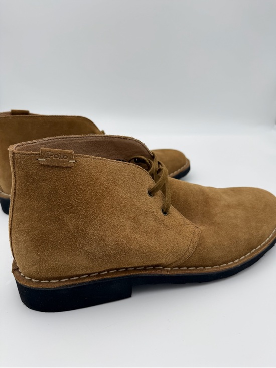 Polo Ralph Lauren Suede Chukka Boots Tan Lace Up Ankle Boots Men’s main image 5